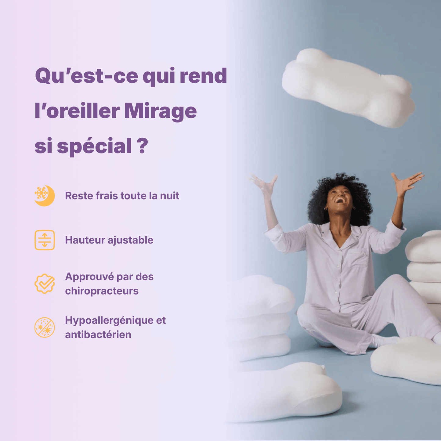 Oreiller Mirage de Mirea